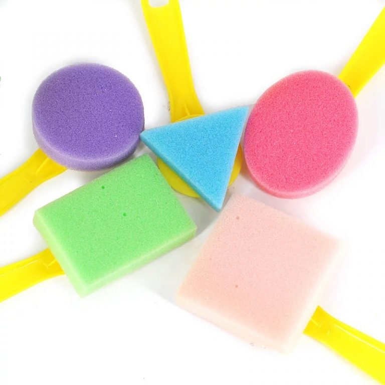 Shape Sponge Stick 6pcs/pkt VIP Educational Supplies Pte Ltd