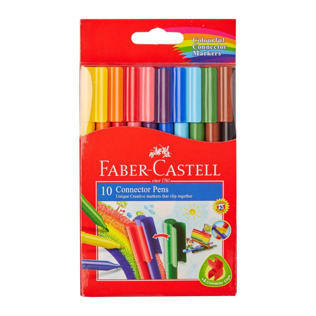 FaberCastell Connector Pens 10 Colours PL11150A VIP Educational