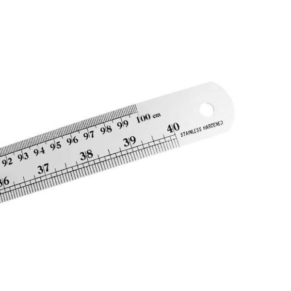 Steel Metal Ruler 6/12/18/24/40 Inch – VIP Educational Supplies Pte Ltd