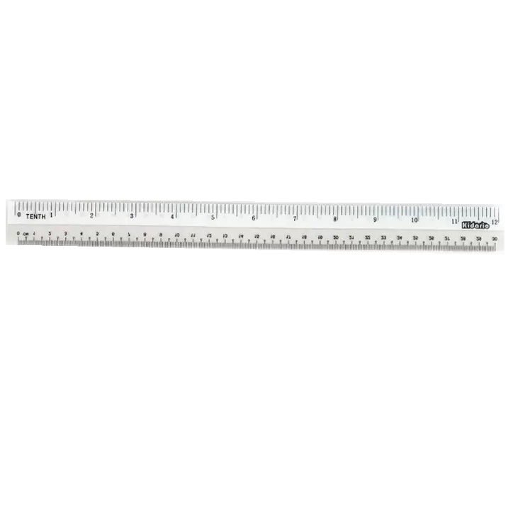 Kidario Plastic Ruler 12 inch (30cm) White – VIP Educational Supplies ...